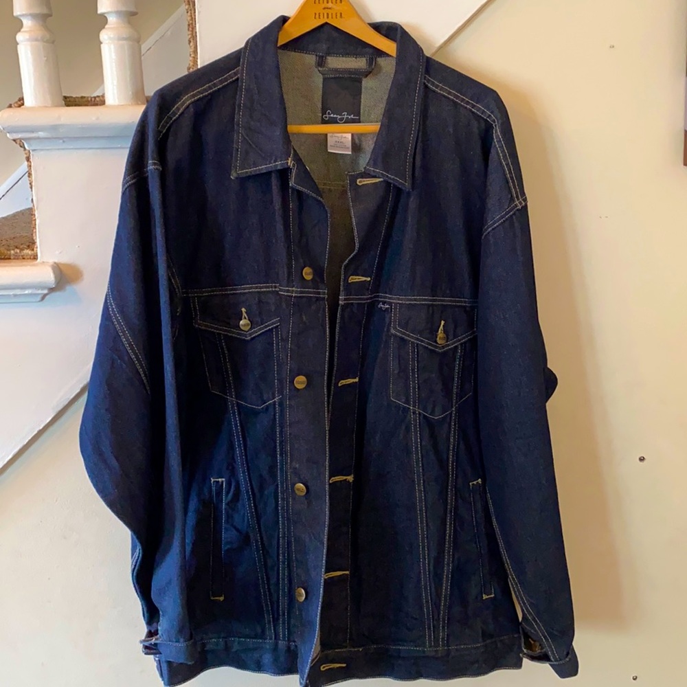 Throwback Sean John denim jacket XXXL excellent condition only worn 5 times